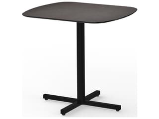 MamaGreen Zupy Steel Square Outdoor Patio Bistro Table with HPL Top