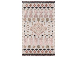 Tahoe TA-04 Multi Hand-Hooked Wool Area Rug with Southwestern Motifs