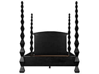 Noir Brancusi Four Poster Bed - Thumbnail 2