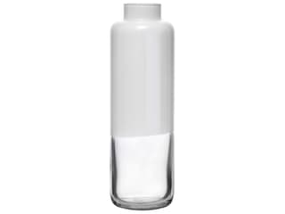 Magnolia Opal White Small Crystal Vase