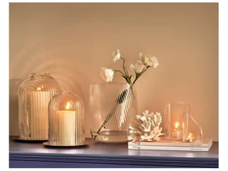 NUDE Mist Clear Tealight Holder