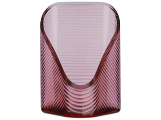 Mist Medium Votive Candle Holder Dusty Rose Lead-Free Crystal
