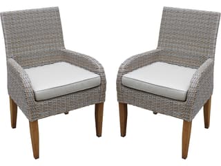 Outdoor Interiors Teak Dining Set - Thumbnail 2