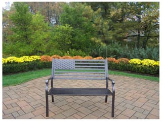 Oakland Living American Pride Outdoor Bench