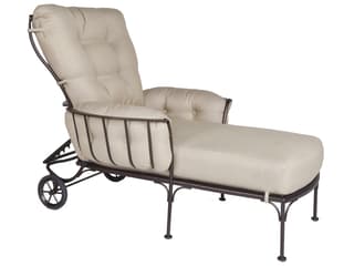 Monterra Wrought Iron Adjustable Patio Chaise