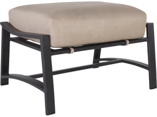 Avana Cushion Aluminum Patio Ottoman