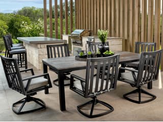 OW Lee Aris Aluminum Dining Set