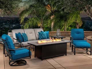 OW Lee Avana Aluminum Outdoor Patio Lounge Set