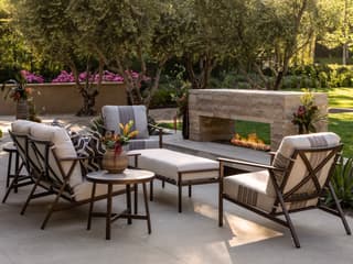 OW Lee Marin Aluminum Cushion Lounge Set