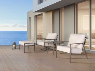 OW Lee Marin Aluminum Patio Lounge Set