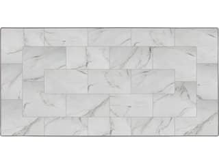 OW Lee Porcelain Rectangular Table Top with Umbrella Hole