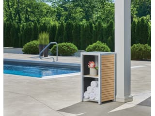 Oxford Garden Travira Modular Valet Base Storage Rack Shelves