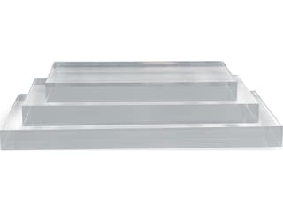 Port 68 Lucite Stand Rectangle Large (Set Of 2)