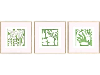 Paragon Abstract Minimal Moments-II Wall Art Set of 3