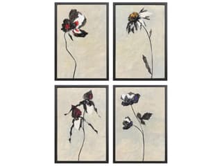 Paragon Floral Sonnet Framed Art - Set of 4