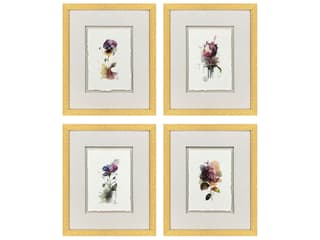 Paragon Fleurs Framed Art - Set of 4