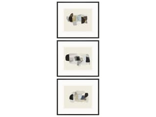 Paragon Goudy Sans Framed Art - Set of 3