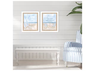 Paragon Beaching It Framed Art - Set of 2