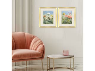 Paragon Summer Wildflowers I Framed Art - Set of 2