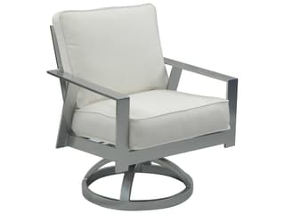 Castelle Trento Swivel Rocker Dining Arm Chair - Thumbnail 2
