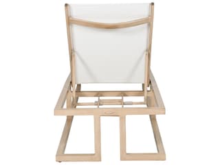 Castelle Gala Sling Aluminum Adjustable Sling Outdoor Patio Chaise Lounge