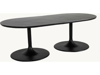 Castelle Tulips Aluminum Oval Outdoor Dining Table