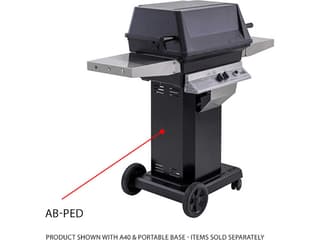 PGS A Series Black Powder Coated Pedestal