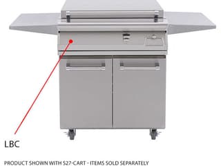 PGS Legacy Large Beverage Center Stainless Steel