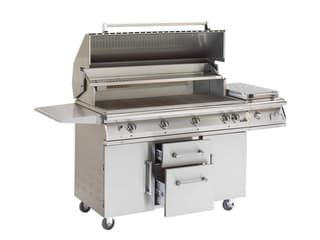 PGS Grills Legacy Big Sur Gourmet 51'' Propane BBQ Grill with Rear Burner and Rotisserie