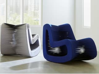 Phillips Collection Seat Belt Rocker Rocking Chair
