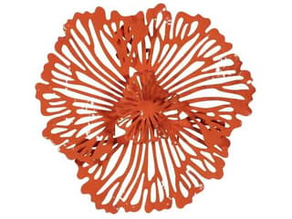 Phillips Collection Coral Flower Metal Wall Art