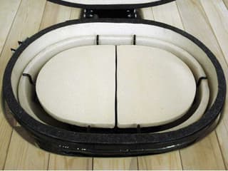 Primo Two Piece Heat Deflector Plates for Oval Junior 200