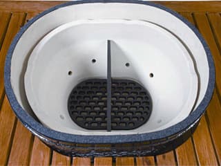 Primo Cast Iron Firebox Divider for Oval XL 400