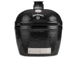 Primo Oval XL Jack Daniels Edition Charcoal Grill with Cypress Table