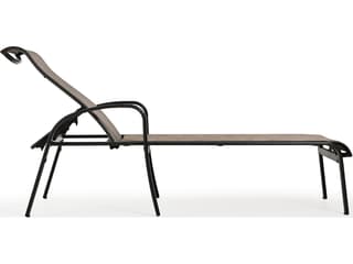 Watermark Living Sandoval Aluminum Sling Adjustable Outdoor Chaise Lounge