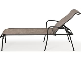 Watermark Living Sandoval Aluminum Sling Adjustable Outdoor Chaise Lounge