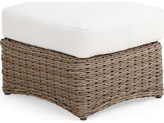 Watermark Living Riverside Wicker Rectangle Outdoor Ottoman