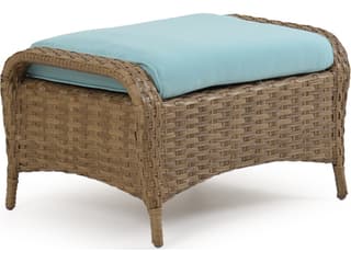 Watermark Living Alexandria Wicker Outdoor Ottoman