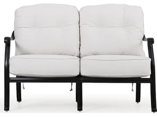 Watermark Living Dauphine Cast Aluminum Patio Loveseat