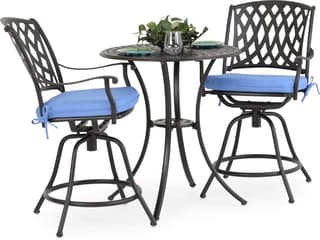 Watermark Living Oxford Cast Aluminum Counter Set
