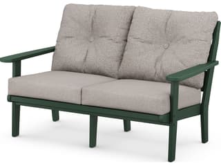 POLYWOOD® Lakeside Recycled Plastic Deep Seating Patio Loveseat