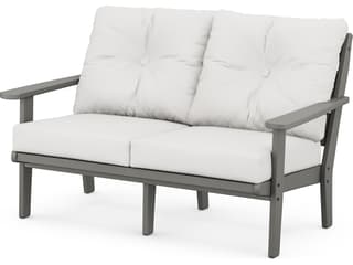 POLYWOOD® Lakeside Recycled Plastic Deep Seating Patio Loveseat