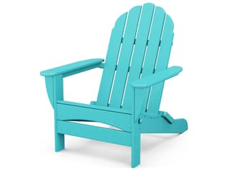 POLYWOOD® Classic Adirondack Recycled Plastic Oversized Curveback Adirondack
