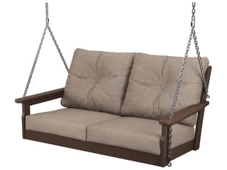 POLYWOOD® Vineyard Recycled Plastic Deep Seating Outdoor Swing