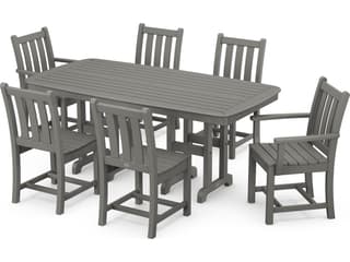 POLYWOOD® Traditional Garden Recycled Plastic Outdoor Dining Set