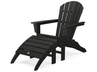 POLYWOOD® South Beach Recycled Plastic 2 Piece Adirondack Lounge Set