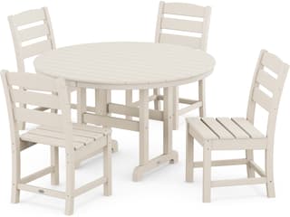 POLYWOOD® Lakeside Recycled Plastic 5 Piece Patio Dining Set