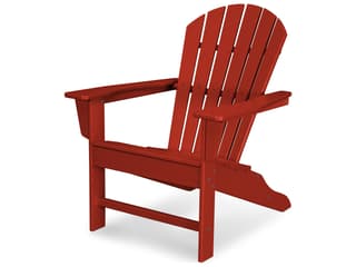 POLYWOOD® South Beach Recycled Plastic Outdoor Patio Adirondack Chair
