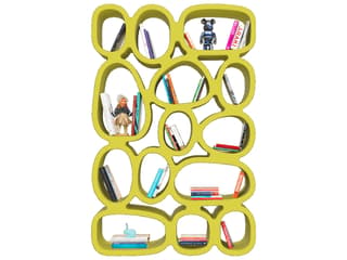 Koibuchi Bookcase in Mustard Polyethylene by Stefano Giovannoni