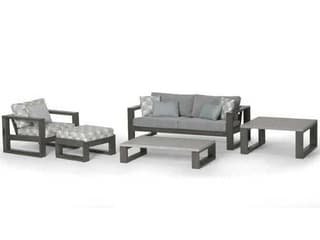 Ratana Elements Aluminum Cushion Lounge Set